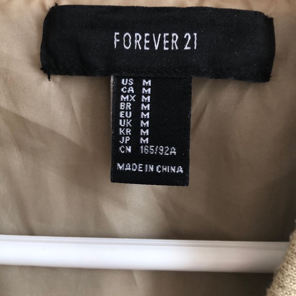 Forever 21 Metallic Reflective Jacket - Picture 3 of 3